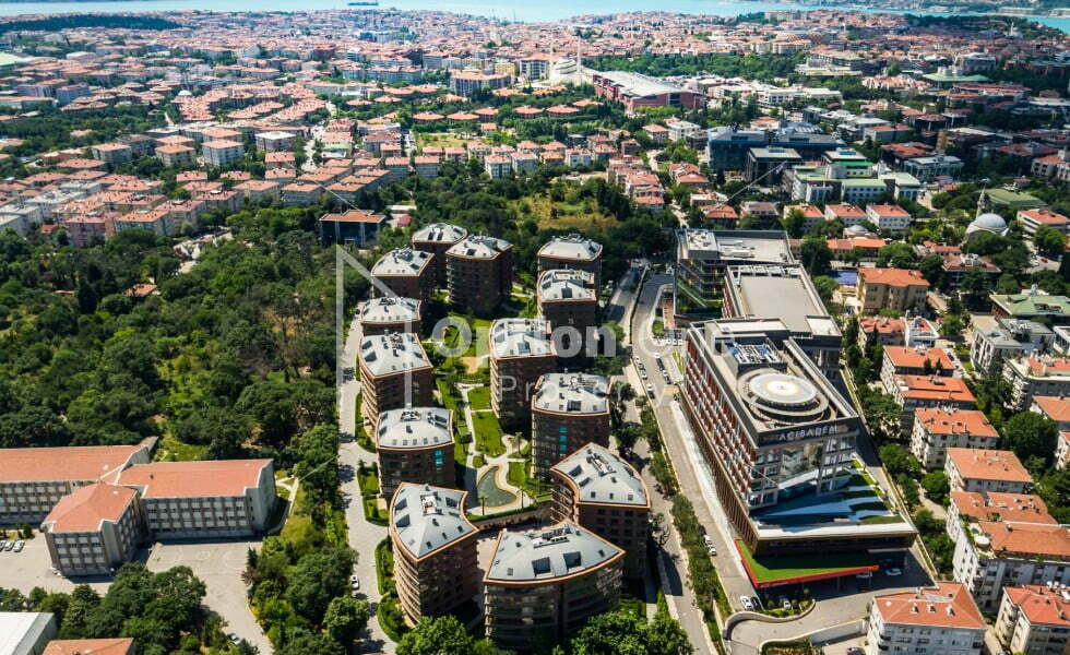 Apartment Complex surrounded by Green near Bosphorus